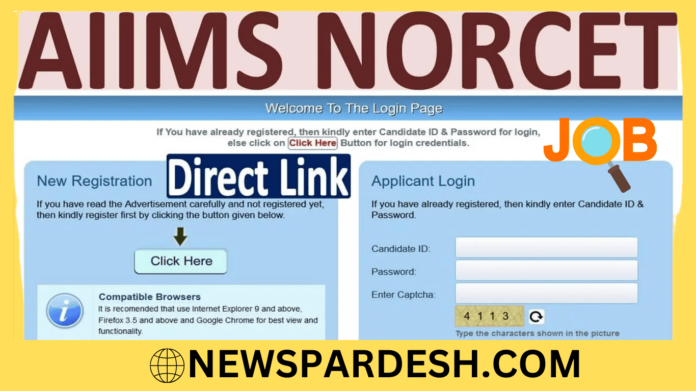 AIIMS NORCET 2025 Nursing Officer Recruitment Image Source Jobrasta