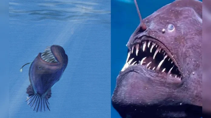 Mystery of the depths First pictures of angler fish Image source ndtv